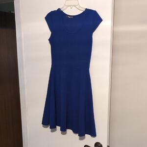 Elegant Blue Women's Dress